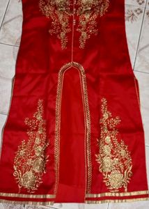New Festive Red Gold Lehenga Choli