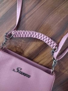Chic Pink Crossbody Bag❤️