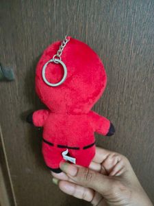 Squid Game Plush Bag Charm And Key Chain