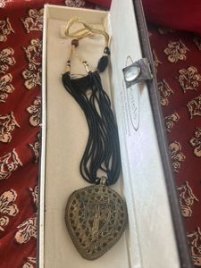 Boho Ethnic  dokra Pendant Necklace