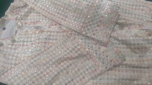 Elegant Embroidered Kurta with Palazzo Set