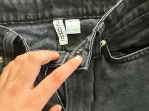 Classic Black Denim Jeans