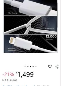 Apple USB-C to Lightning Cable (1m)