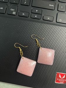 handmade resin earrings