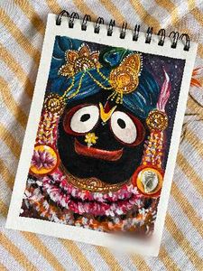 Handmade Jagannath Painting