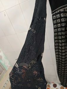 Elegant Black Ethnic Gown