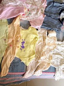 8 set Baby Girl Clothes Bundle