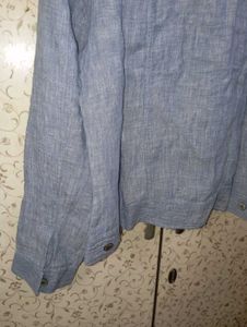 jones new york 100% linen light weight jacket