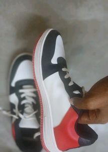 Stylish Black and White Sneakers