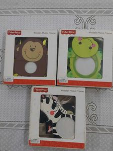 Fisher- Price Wooden Photo Frame ( Set of 3)