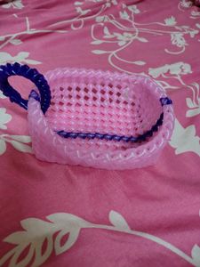 Handmade Plastic Basket