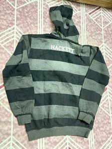 Striped Zip-Up Hoodie