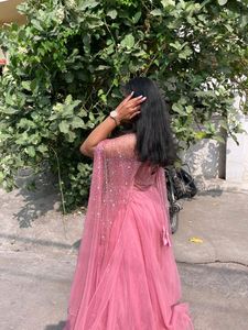 Pink Color Gown