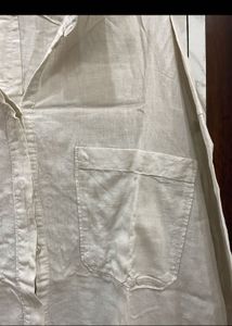 Oversized Linen Blend Shirt