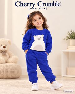 Adorable Bear Fleece Outfit