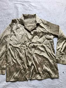 Golden Shirt Free Size💙