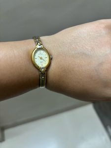 Titan Women's Gold &amp; Silver Watch