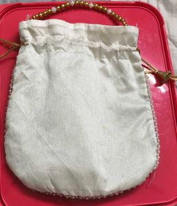 Embroidered Clutch Bag