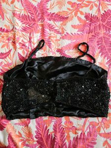 New embellished spaghetti top