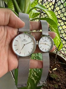 Daniel Wellington Gold Mesh Watch Set