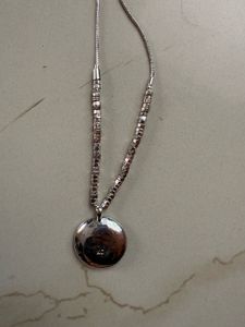 Sparkling Blue Pendant Necklace