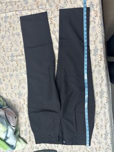 Classic Black Pleated Trousers