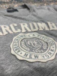 Abercrombie Grey Graphic T-Shirt