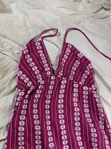 Boho Floral Maxi Dress