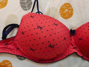 Red Polka Dot Bra