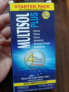 Multisol Plus Contact Lens Solution