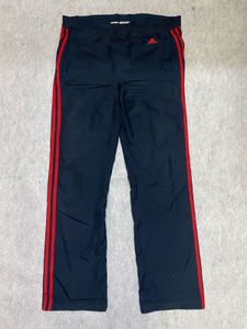 Adidas Navy Track Pants Red Stripes