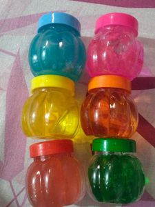 Pack Of 6 Colourful Slimes