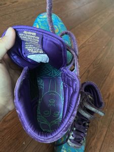 Reebok High Top Sneakers - Peacock Design