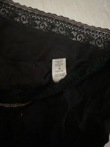 Black Strappy Sports Girl Briefs
