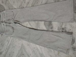 H&amp;M Light Grey Flare Jeans