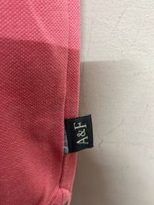 Abercrombie &amp; Fitch Coral Polo Shirt with Moose Lo
