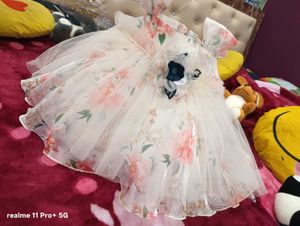 princess Floral Party Dress