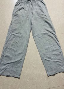 Comfortable Grey Wide-Leg Sweatpants