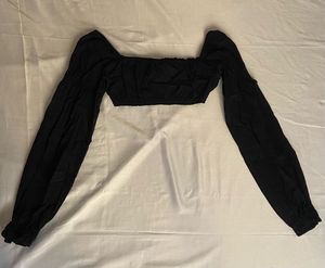 Cutter &amp; Buck Black Crop Top 🖤