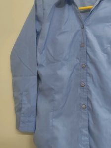 Classic Light Blue Button-Up Shirt