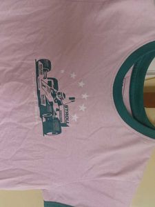 Pink Graphic T-Shirt