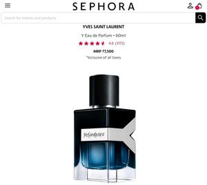 Yves Saint Laurent Y EDP