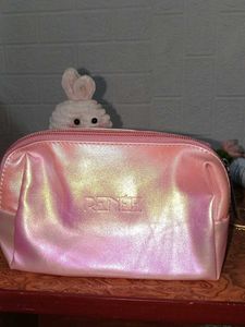 Sparkling Pink Cosmetic Pouch