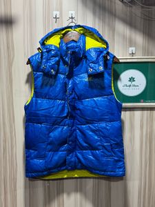 New Balance Sleeveless Hooded Puffer Jacket