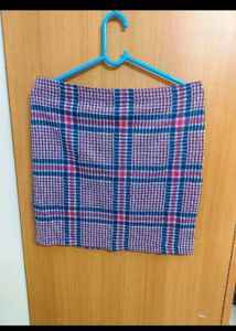 Chic Plaid Mini Skirt