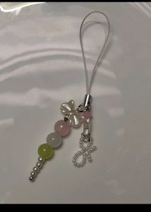 Cute Beaded Phone Charms.