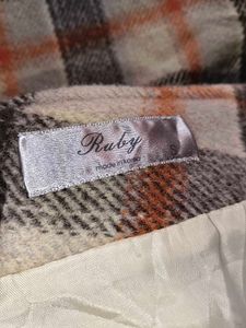 Vintage Plaid Mini Skirt