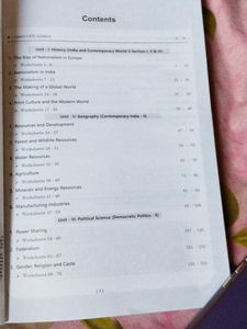 CBSE Class 10 Social Science Workbook