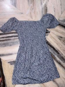 Cute blue short Dress 🤍✨