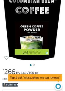 Green Coffee Powder  800 Grams There